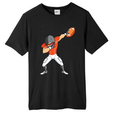 Footballer Dabbing American Football Funny Dab Gift Tall Fusion ChromaSoft Performance T-Shirt