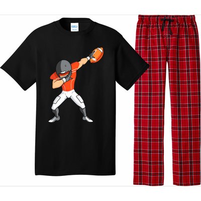 Footballer Dabbing American Football Funny Dab Gift Pajama Set