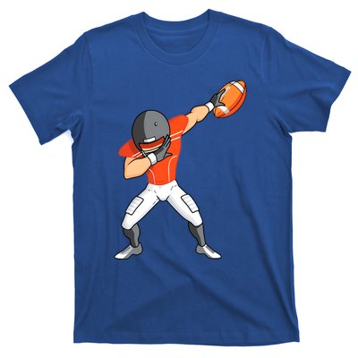 Footballer Dabbing American Football Funny Dab Gift T-Shirt