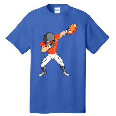 Footballer Dabbing American Football Funny Dab Gift Tall T-Shirt