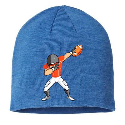 Footballer Dabbing American Football Funny Dab Gift Sustainable Beanie