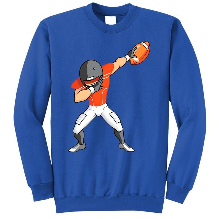 Footballer Dabbing American Football Funny Dab Gift Tall Sweatshirt