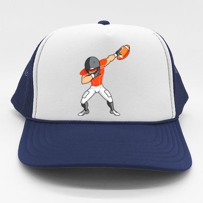 Footballer Dabbing American Football Funny Dab Gift Trucker Hat