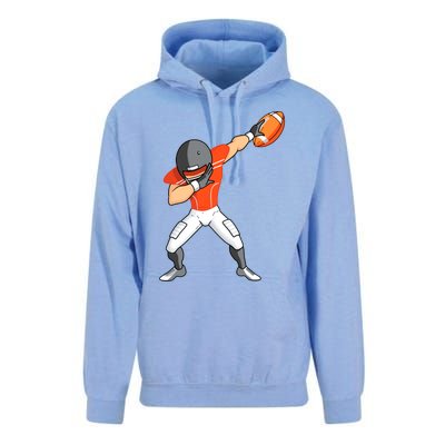 Footballer Dabbing American Football Funny Dab Gift Unisex Surf Hoodie