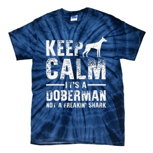 Funny Doberman Art Women Doberman Pinscher Dog Walker Tie-Dye T-Shirt