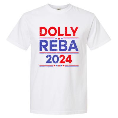 Funny Dolly And Reba 2024 Design Garment-Dyed Heavyweight T-Shirt