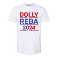 Funny Dolly And Reba 2024 Design Softstyle CVC T-Shirt