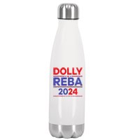 Funny Dolly And Reba 2024 Design Stainless Steel Insulated Water Bottle