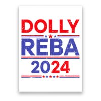 Funny Dolly And Reba 2024 Design Poster