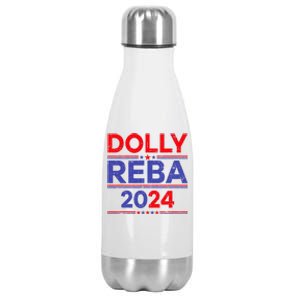 Funny Dolly And Reba 2024 Design Stainless Steel Insulated Water Bottle