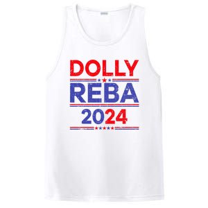 Funny Dolly And Reba 2024 Design PosiCharge Competitor Tank