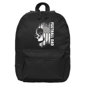 Football Dad American football 16 in Basic Backpack