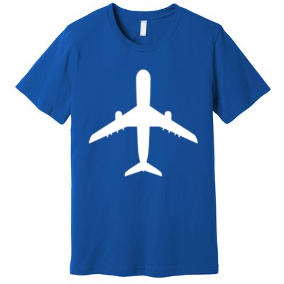 Fathers Day Aviation Airplane World Travel Flying Pilot Great Gift Premium T-Shirt