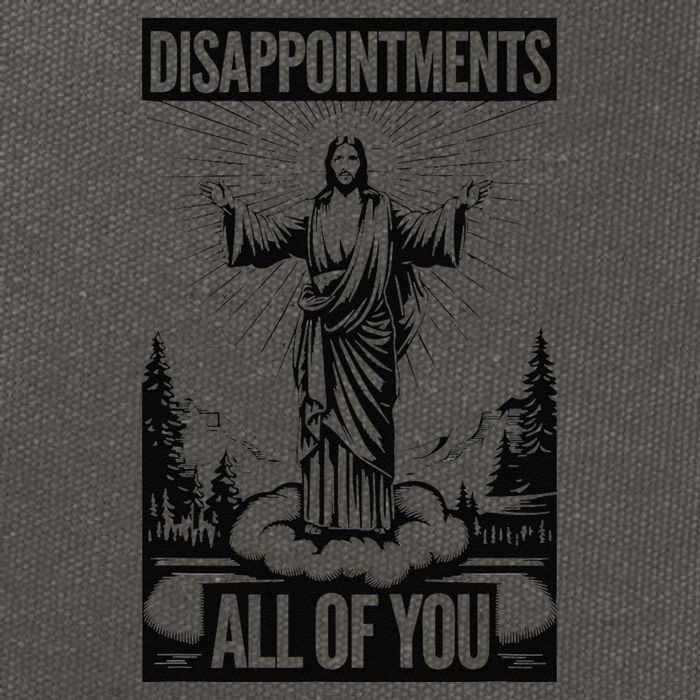 Funny Disappointments All Of You Jesus Christian Religion Cotton Canvas Backpack