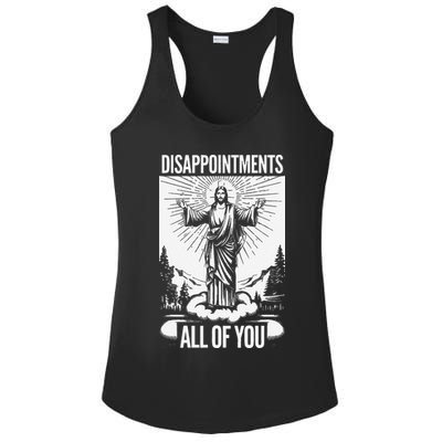 Funny Disappointments All Of You Jesus Christian Religion Ladies PosiCharge Competitor Racerback Tank