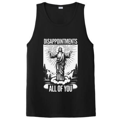 Funny Disappointments All Of You Jesus Christian Religion PosiCharge Competitor Tank