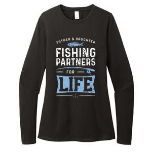 Fisherman Dad And Daughter Fishing Partners For Life Womens CVC Long Sleeve Shirt