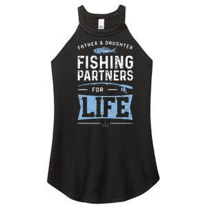 Fisherman Dad And Daughter Fishing Partners For Life Women's Perfect Tri Rocker Tank