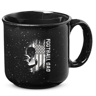 Football Dad American Football 15oz Campfire Ceramic Mug