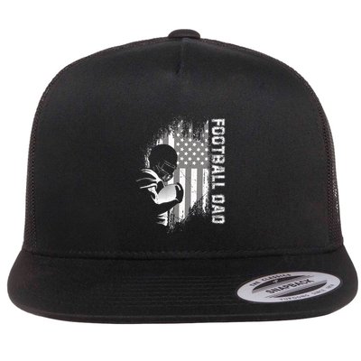 Football Dad American Football Flatbill Hat