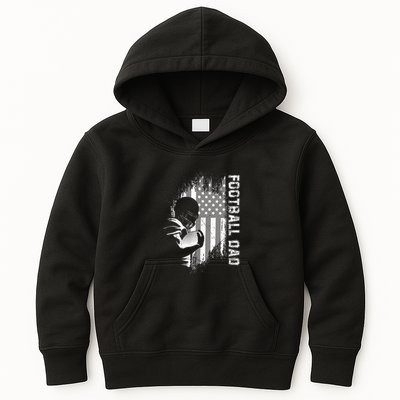 Football Dad American Football Kids Hoodie