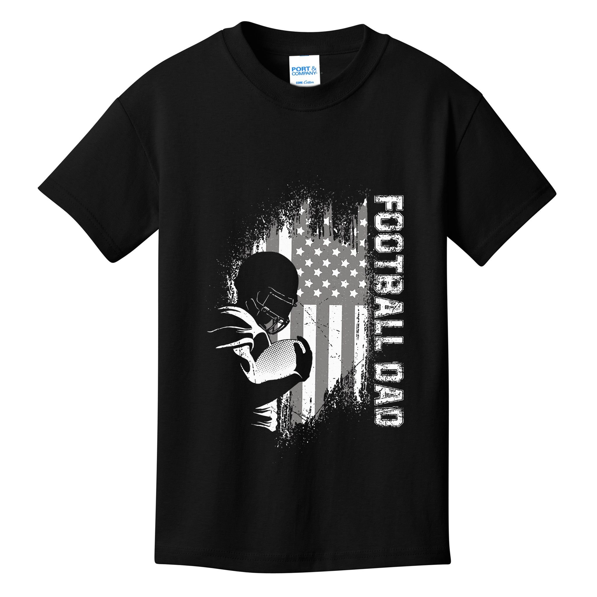 Football Dad American Football Kids T-Shirt
