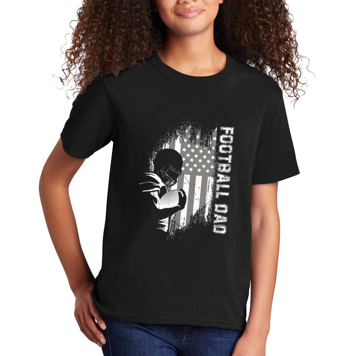 Football Dad American Football Kids T-Shirt