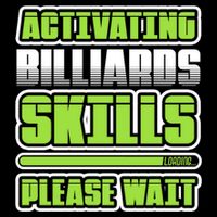 Father's Day Activating Billiards Skill Please Wait Funny Pool Gift For Dad Backpack