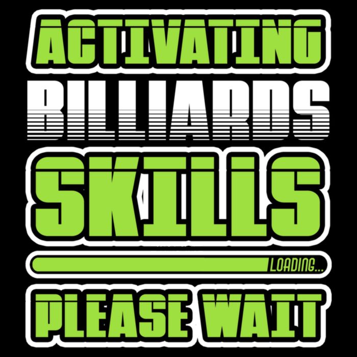 Father's Day Activating Billiards Skill Please Wait Funny Pool Gift For Dad Backpack