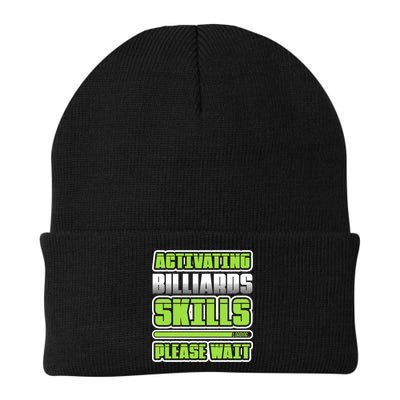 Father's Day Activating Billiards Skill Please Wait Funny Pool Gift For Dad Beanie