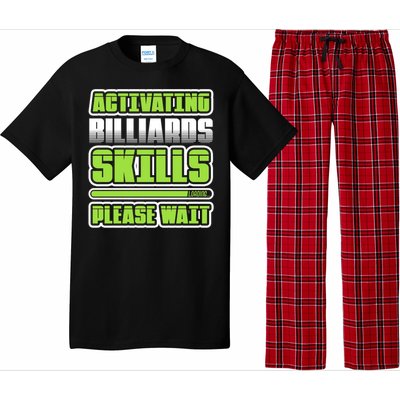 Father's Day Activating Billiards Skill Please Wait Funny Pool Gift For Dad Pajama Set