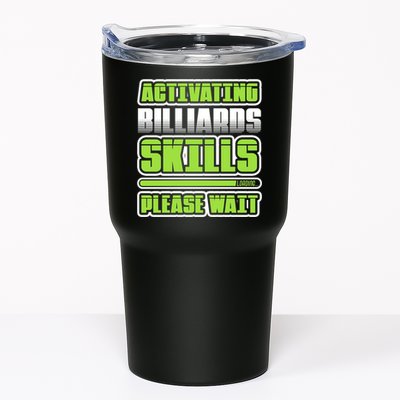 Father's Day Activating Billiards Skill Please Wait Funny Pool Gift For Dad Tumbler
