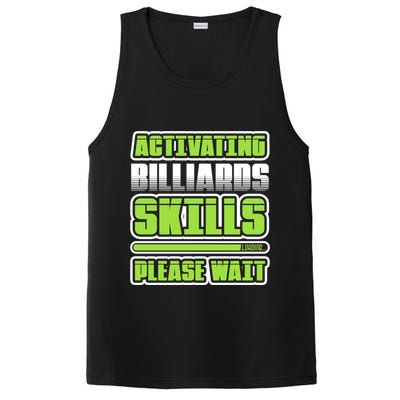 Father's Day Activating Billiards Skill Please Wait Funny Pool Gift For Dad PosiCharge Competitor Tank