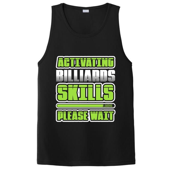 Father's Day Activating Billiards Skill Please Wait Funny Pool Gift For Dad PosiCharge Competitor Tank