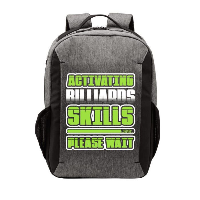 Father's Day Activating Billiards Skill Please Wait Funny Pool Gift For Dad Vector Backpack