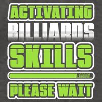 Father's Day Activating Billiards Skill Please Wait Funny Pool Gift For Dad Vector Backpack