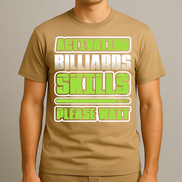 Father's Day Activating Billiards Skill Please Wait Funny Pool Gift For Dad T-Shirt