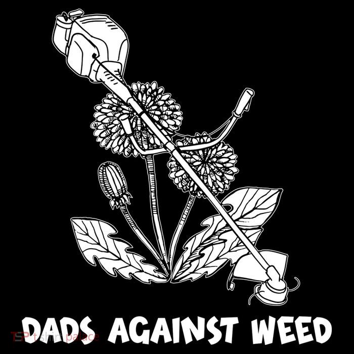 Funny Dads Against Weed Weed Wacker Dandelions 16 in Basic Backpack