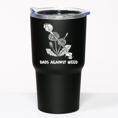 Funny Dads Against Weed Weed Wacker Dandelions Tumbler