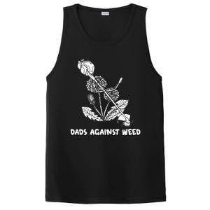 Funny Dads Against Weed Weed Wacker Dandelions PosiCharge Competitor Tank