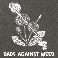 Funny Dads Against Weed Weed Wacker Dandelions Cotton Canvas Backpack