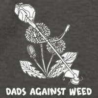 Funny Dads Against Weed Weed Wacker Dandelions Vector Backpack