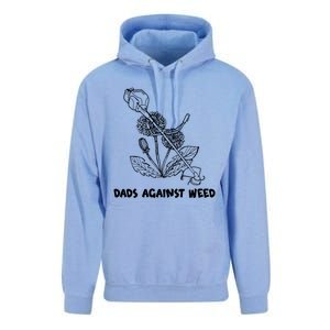 Funny Dads Against Weed Weed Wacker Dandelions Unisex Surf Hoodie