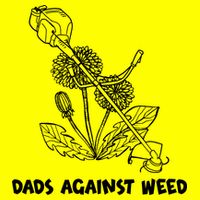 Funny Dads Against Weed Weed Wacker Dandelions Women's V-Neck T-Shirt