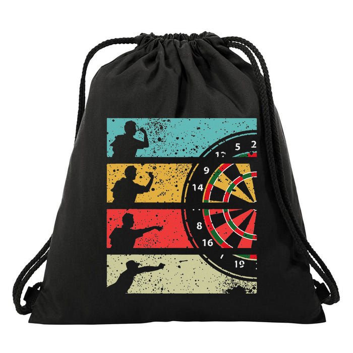 Funny Dart Apparel Women Dart Drawstring Bag