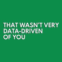 Funny Data Analyst That WasnT Very Data Driven Of You Metallic Star Ornament
