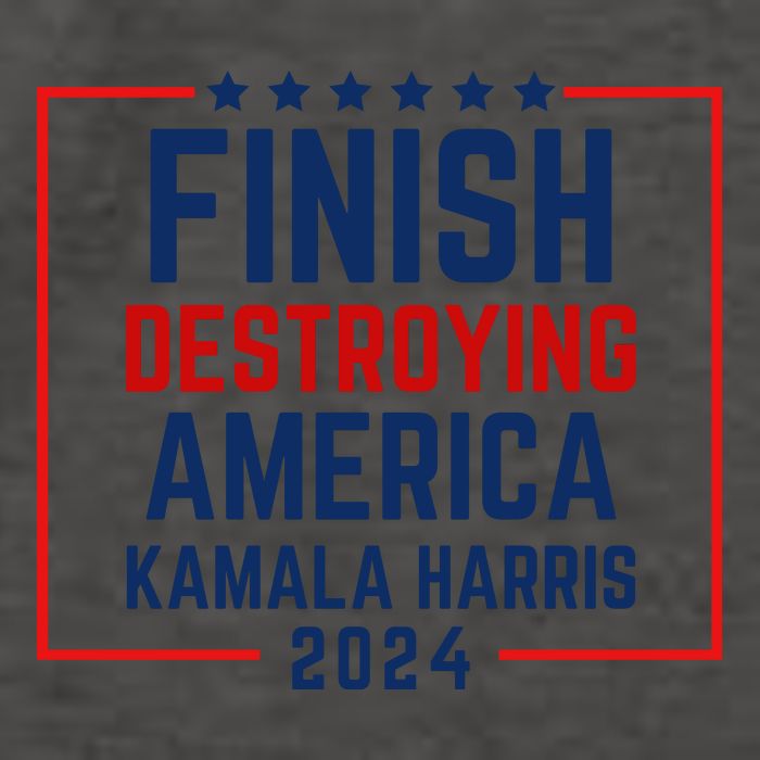 Finish Destroying America Kamala Vector Backpack