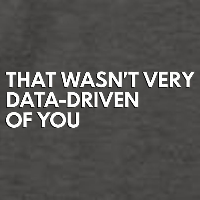 Funny Data Analyst That WasnT Very Data Driven Of You Vector Backpack