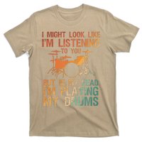 Funny Drummer Art For Drum Player Percussion Lover T-Shirt