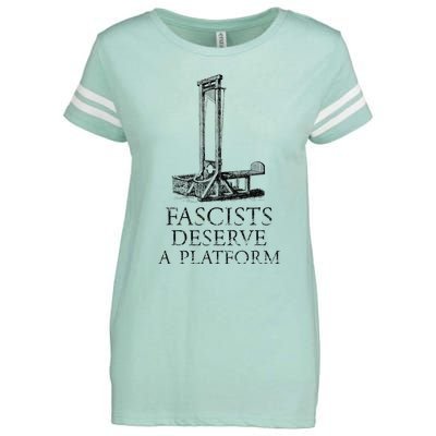 FASCISTS DESERVE A PLATFORM Enza Ladies Jersey Football T-Shirt